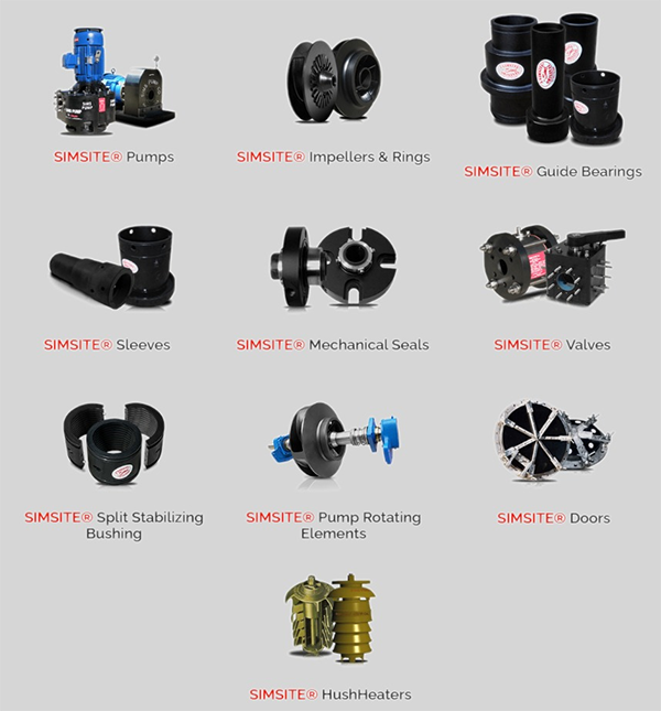 SIMSITE product range